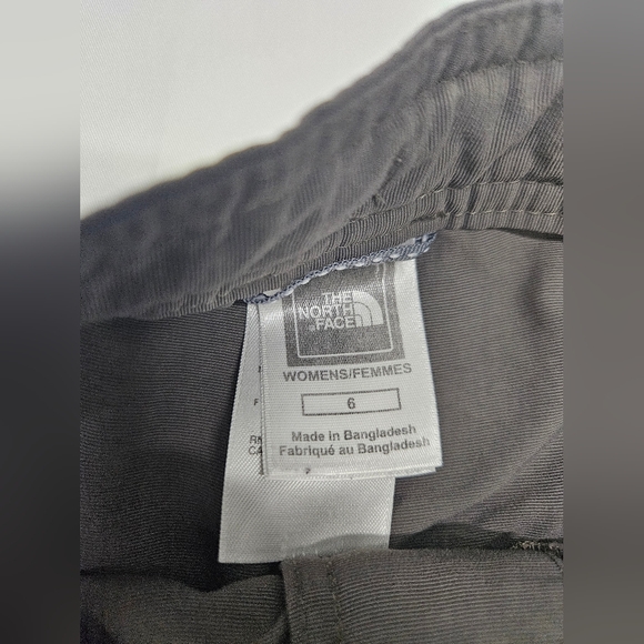 The North Face Paramount Propel Capri Pants Women's Sz 6 Dark Gray Lightweight - Picture 4 of 12